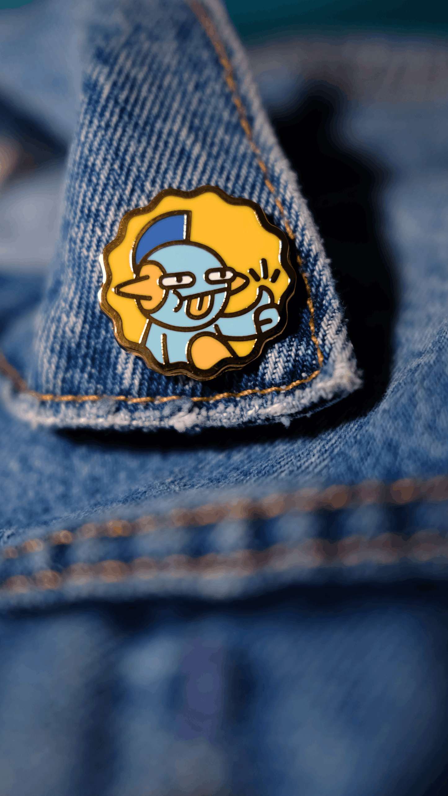 Marshytom Enamel Pin