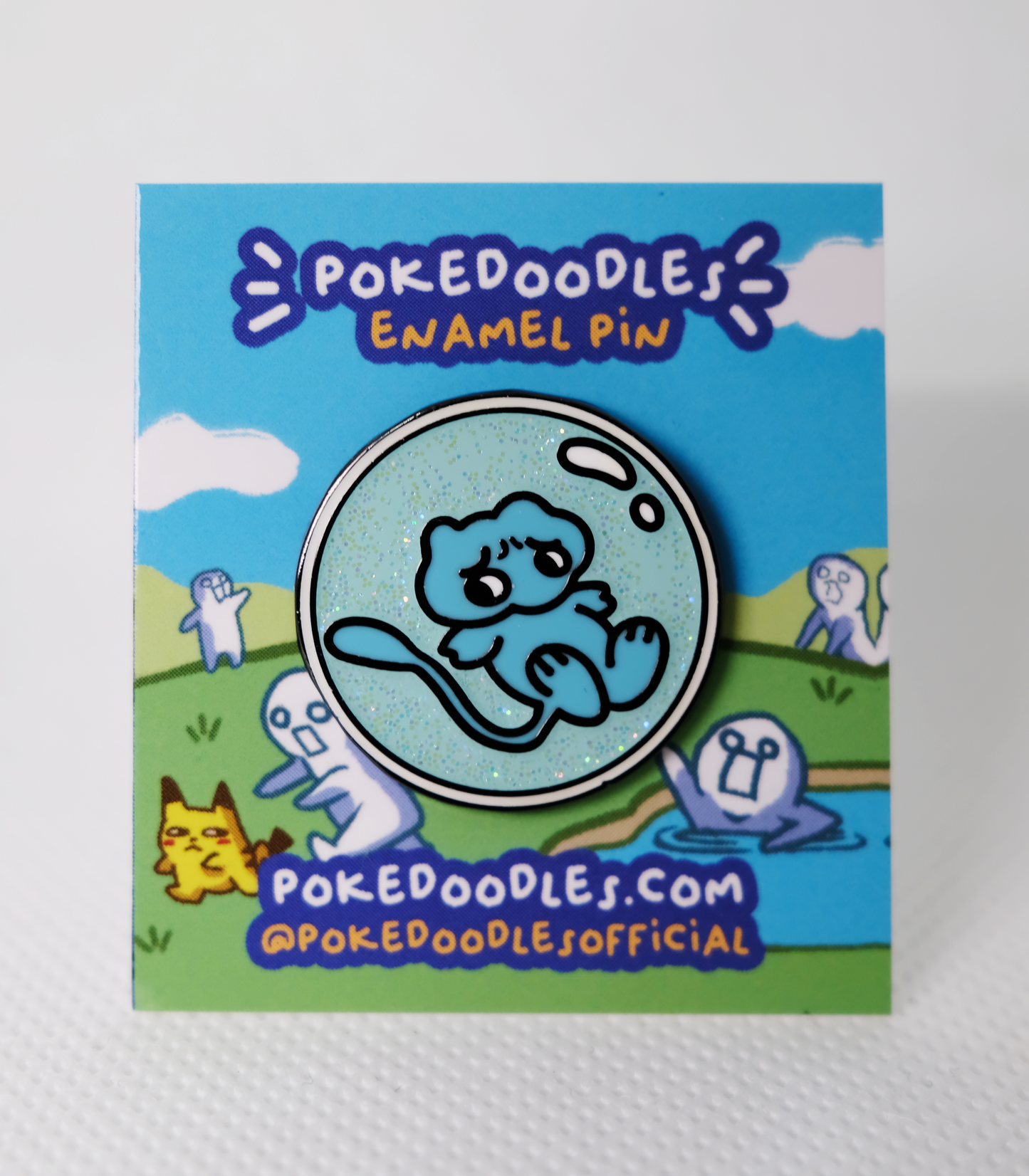 Bubble Mewmew Enamel Pin