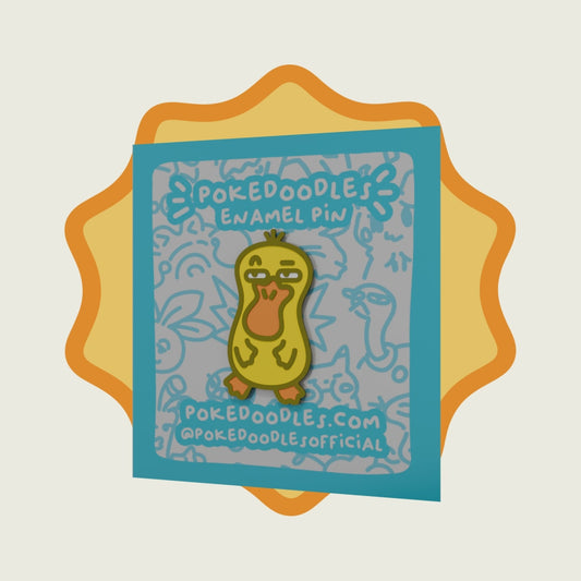 Sigh Duck Enamel Pin